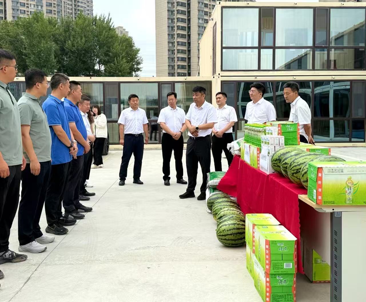 &ldquo;沁凉同行&middot;关爱城建守护者&rdquo; -长春城建集团开展送清凉活动