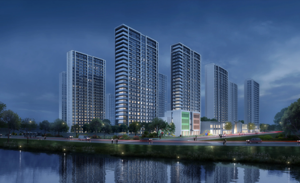 滨河东区地块桂语听澜项目-棚户区改造