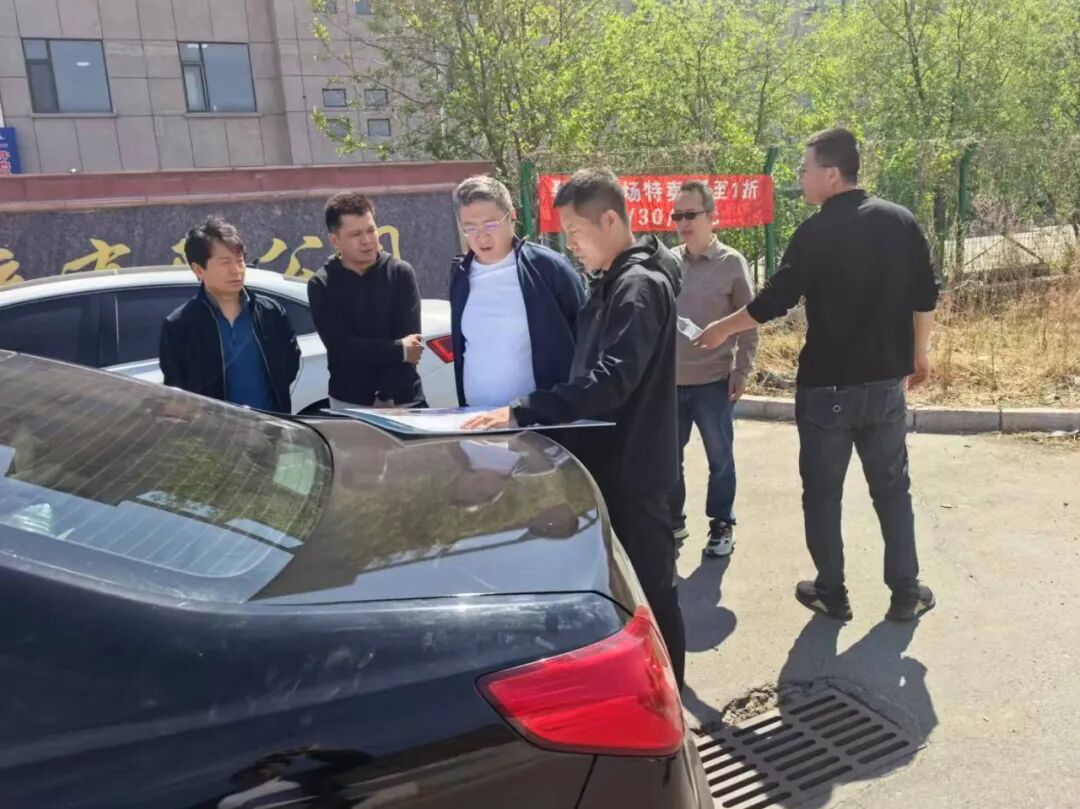 坚守一线过五一 严抓项目保安全 长春城建集团开展重点项目开复工及安全生产调研