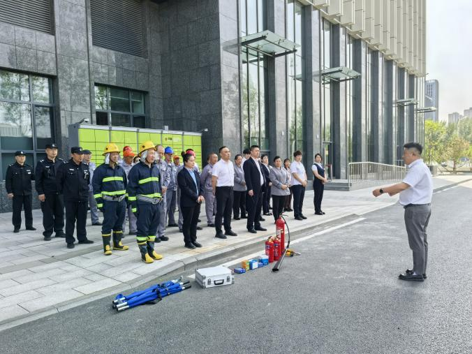 实战演练强本领 筑牢防线保平安 长春城建集团质量安全管理中心开展模拟电气起火消防应急演练